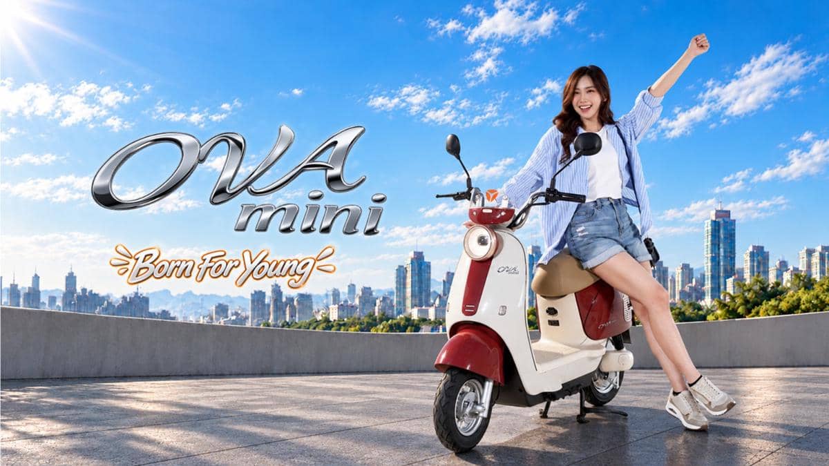 Produk Yadea yang dijual dengan harga Rp6,9 juta sebagaimana tercantum dalam keterangan dokumentasi.