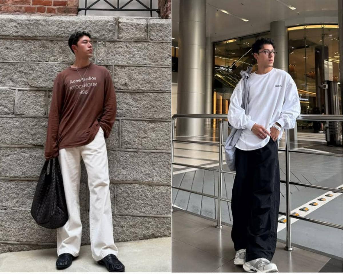 7 Ide Mix and Match Atasan Oversize ala Nine Naphat, Gak Boring!
