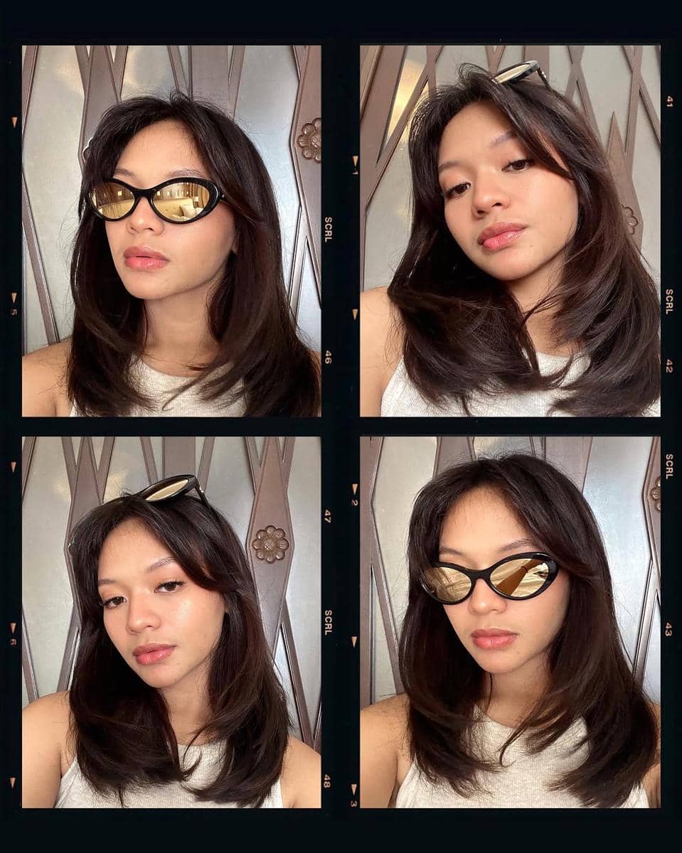 ide gaya rambut ala Amel Carla yang cocok untuk kuliah