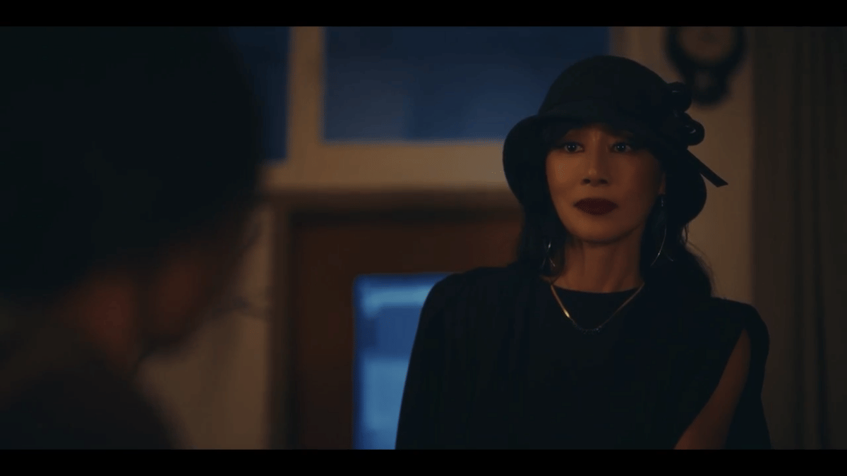 Moon Jeong Hee di drama A Bona Fide Killer