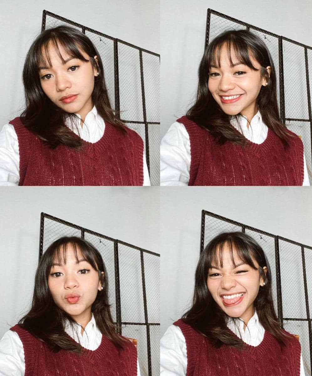 ide gaya rambut ala Amel Carla yang cocok untuk kuliah