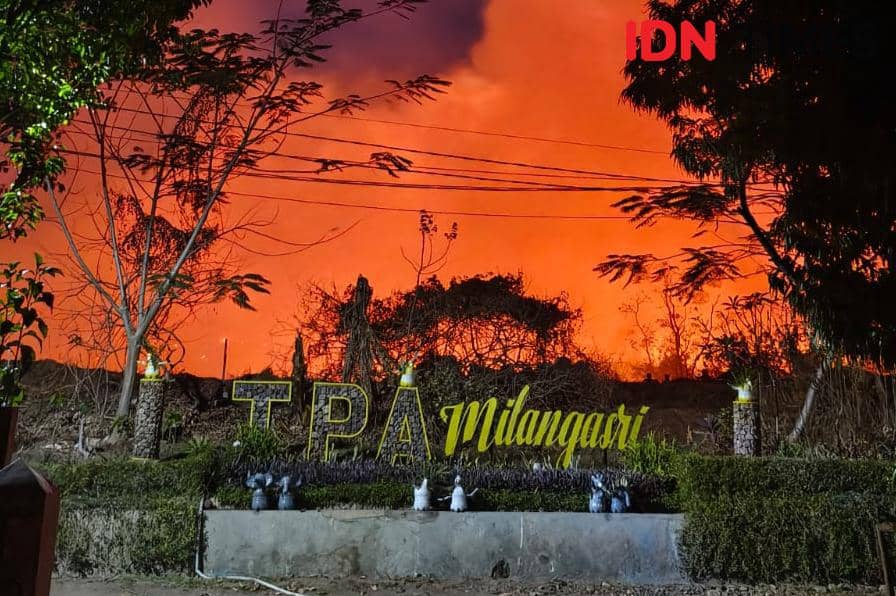 TPA Milangasri Magetan Terbakar, 3 Mobil Damkar Dikerahkan
