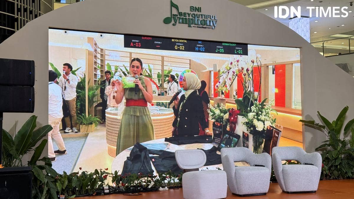 dr. Arti Indira, spesialis gizi klinik, membahas pentingnya hasil dan proses penurunan berat badan realistis di festival