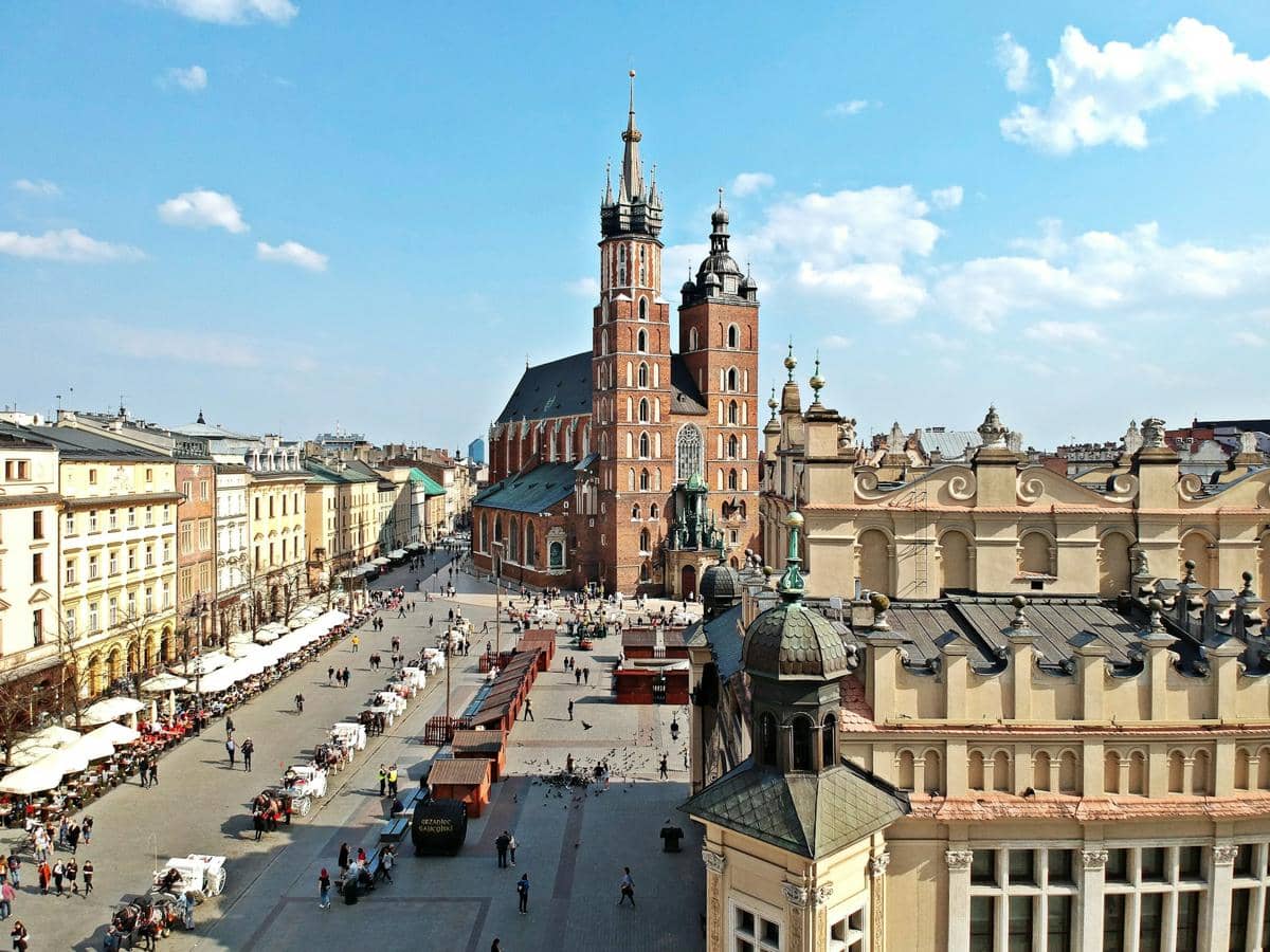 ilustrasi Kraków, Polandia