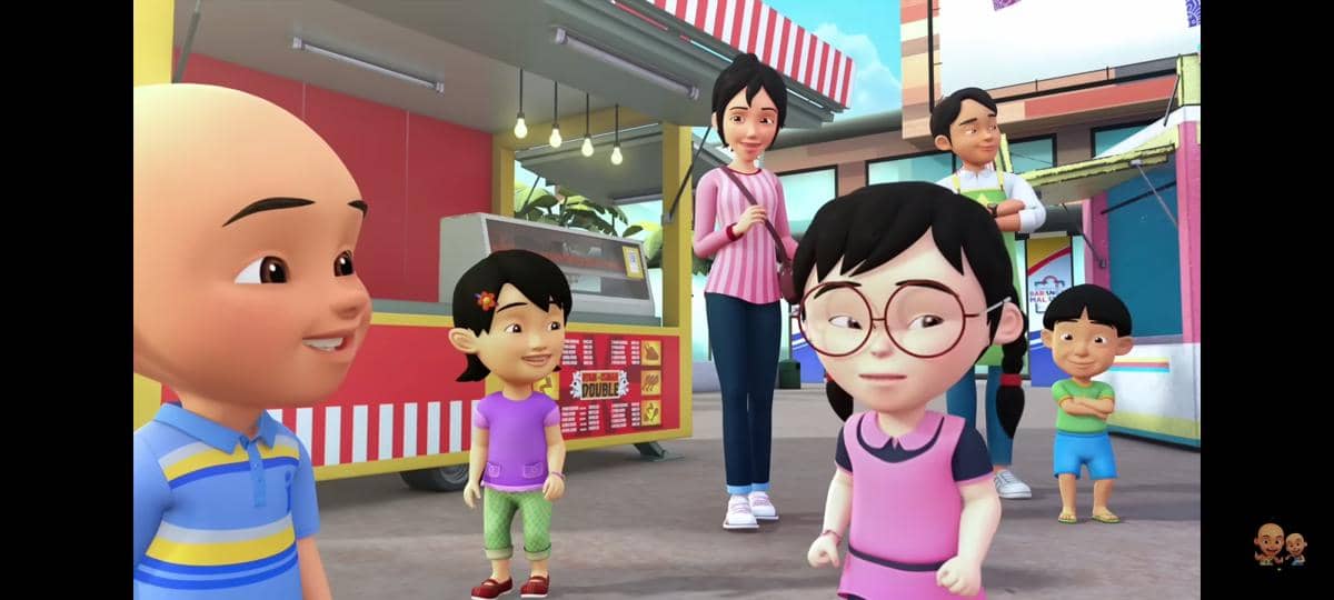 cuplikan serial Upin & Ipin
