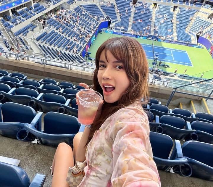 Sabrina Chairunnisa nonton final US Open 2026