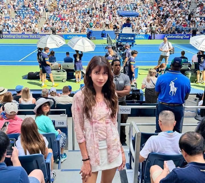 Sabrina Chairunnisa nonton final US Open 2026