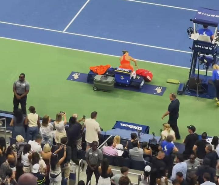 Sabrina Chairunnisa nonton final US Open 2026