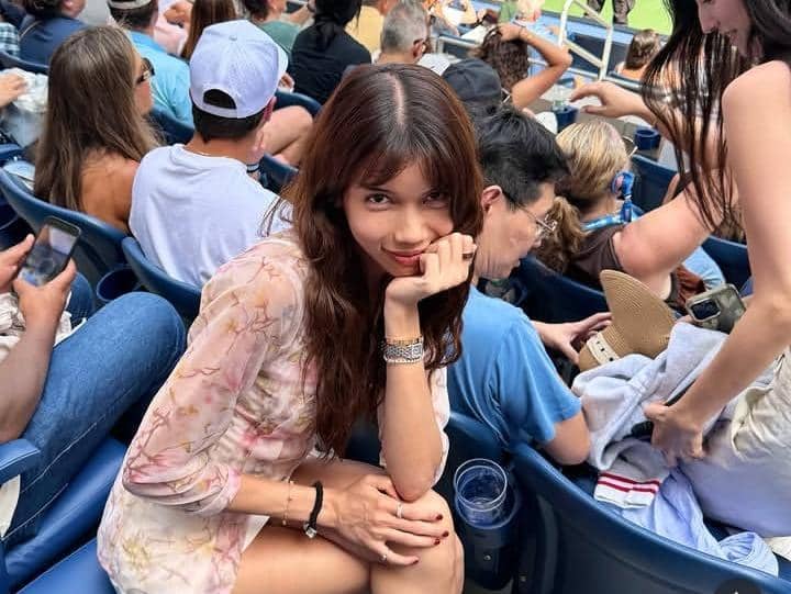 Sabrina Chairunnisa nonton final US Open 2026