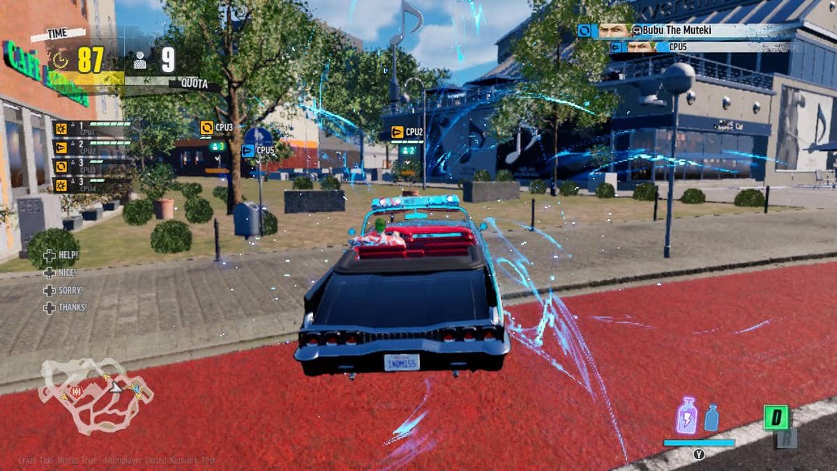 Crazy Taxi World Tour Closed Network Test