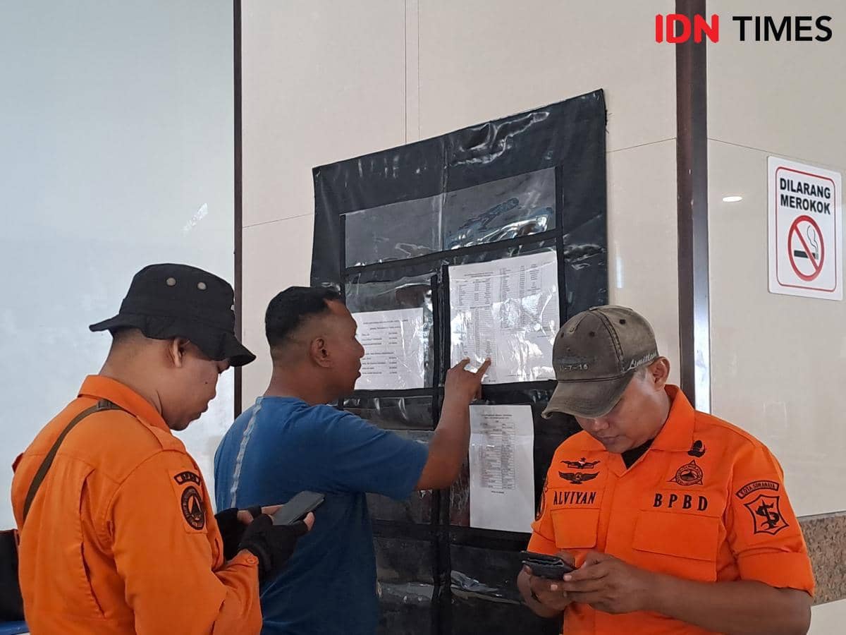 2 Posko Insiden Kapal Virgo di Surabaya Tampak Lengang, 108 Terevakuasi