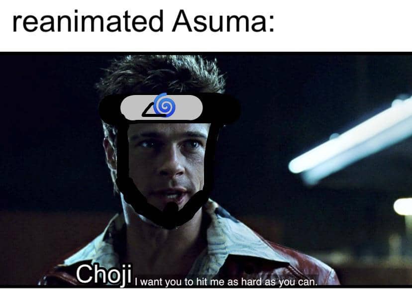 meme Naruto tentang Tim 10