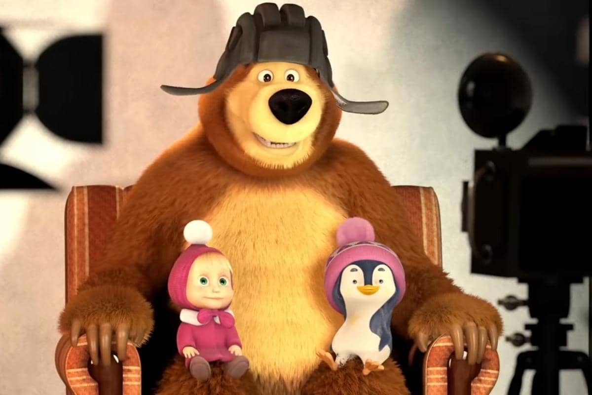 4 Pasang Karakter Masha and the Bear yang Ternyata Berkerabat