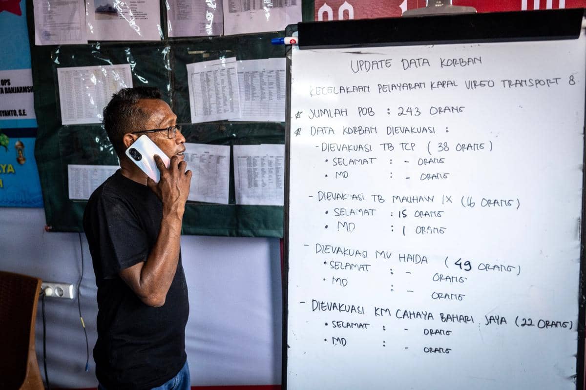 Kapal Virgo Transport 8 Tenggelam, Tim SAR Gabungan Fokus Cari Korban