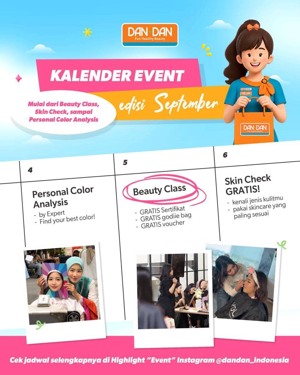 daftar event beauty di September 2026
