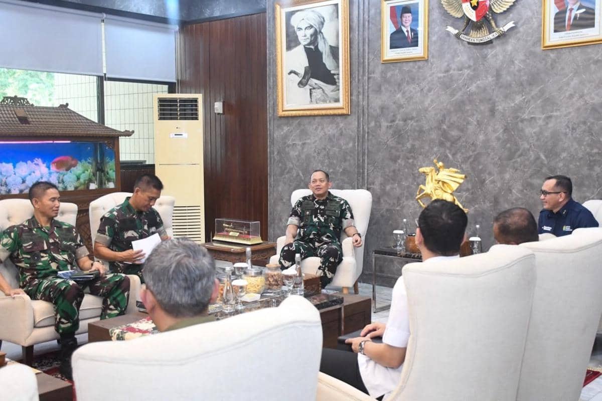 Potret Petinggi Agrinas Temui Pangdam Diponegoro Mayjen Achiruddin
