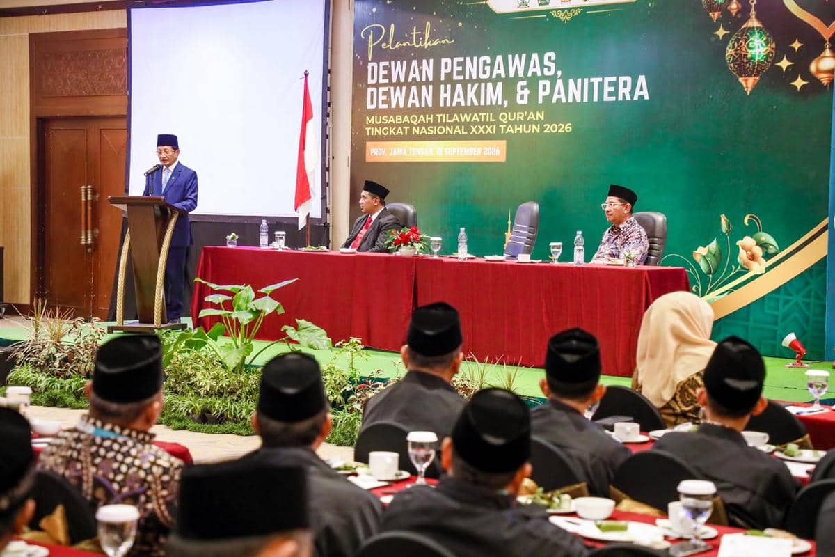Menag Dorong Kualitas Penilaian Jadi Penentu Ajang MTQ Semarang