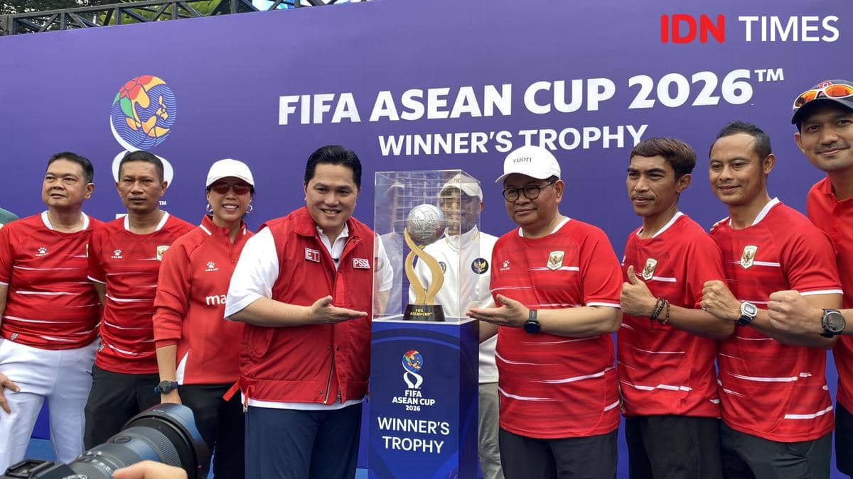 Erick Thohir Targetkan Timnas Indonesia Berprestasi di FIFA ASEAN Cup
