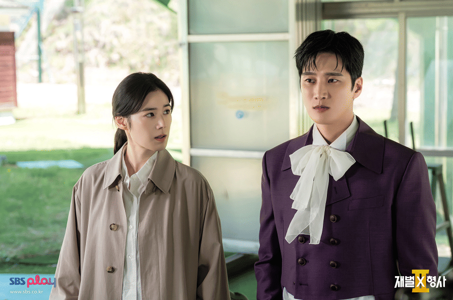 Jung Eun Chae dan Ahn Bo Hyun di drama Flex X Cop 2