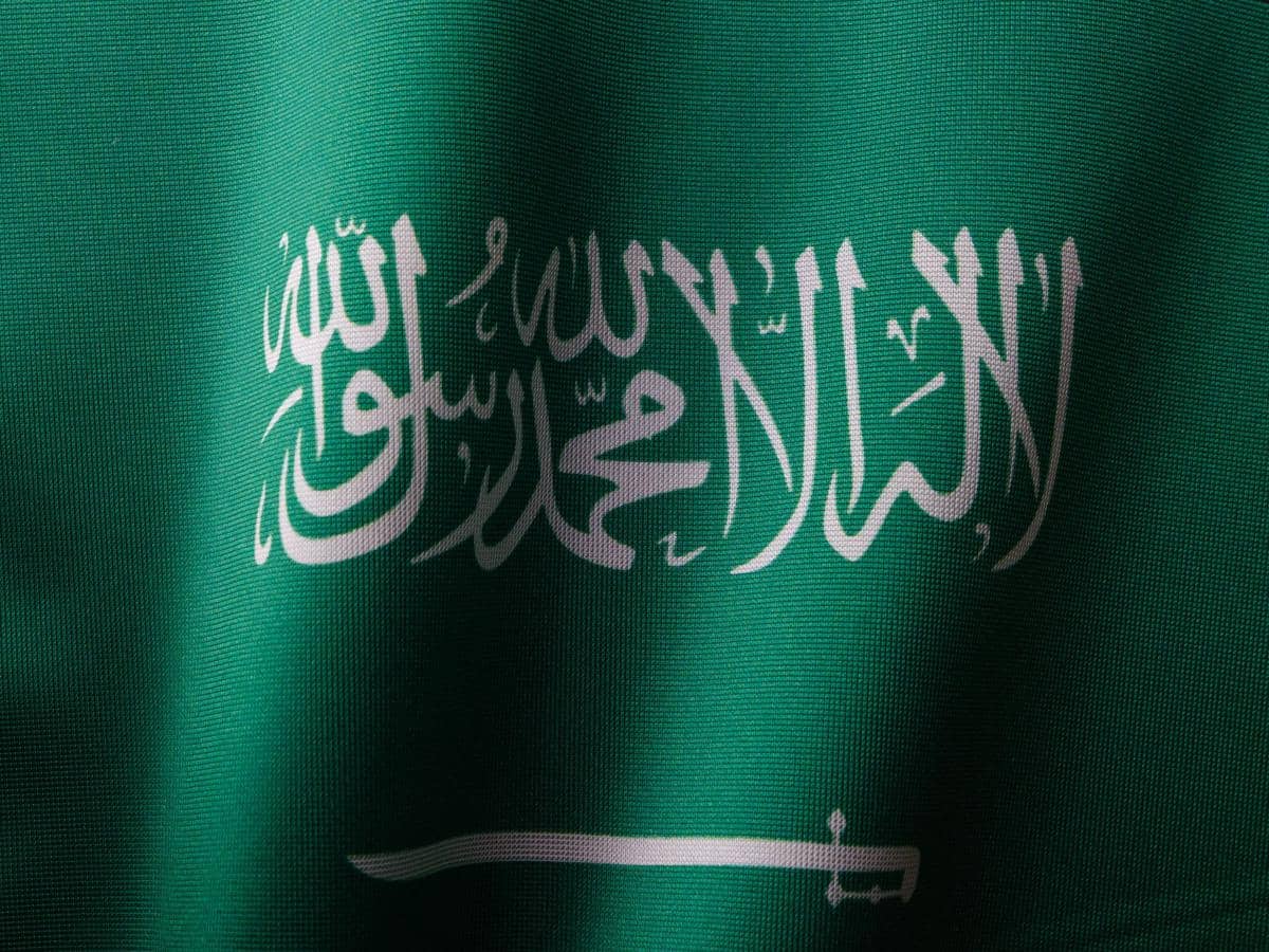 bendera Arab Saudi