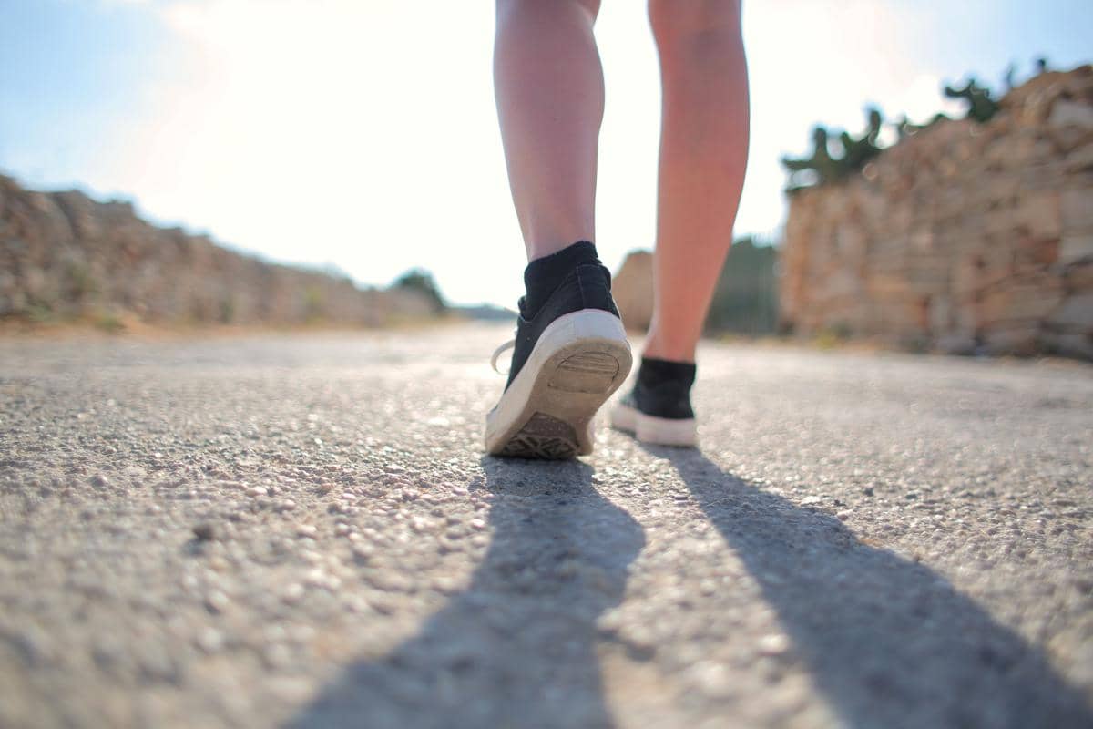 Joging di pagi hari
