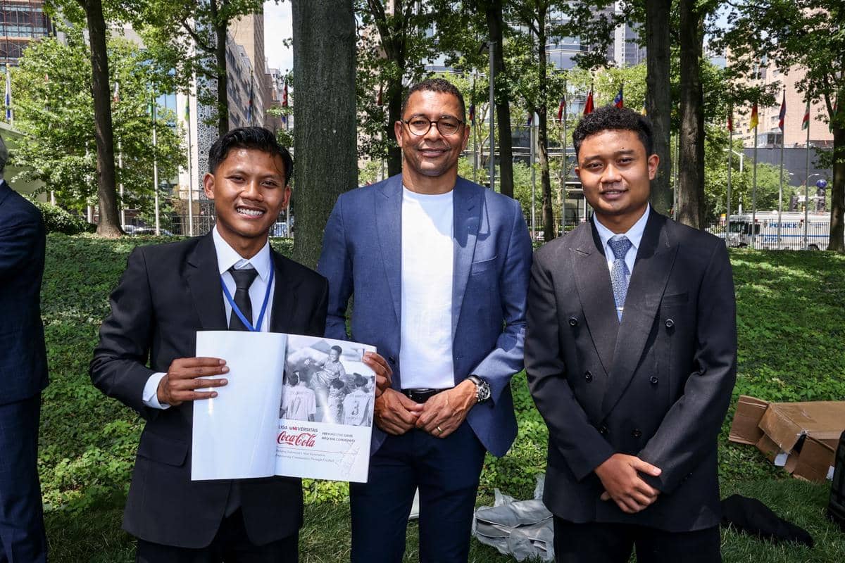 Saat Liga Universitas Antar 2 Mahasiswa ke Forum PBB dan Jumpa Legenda