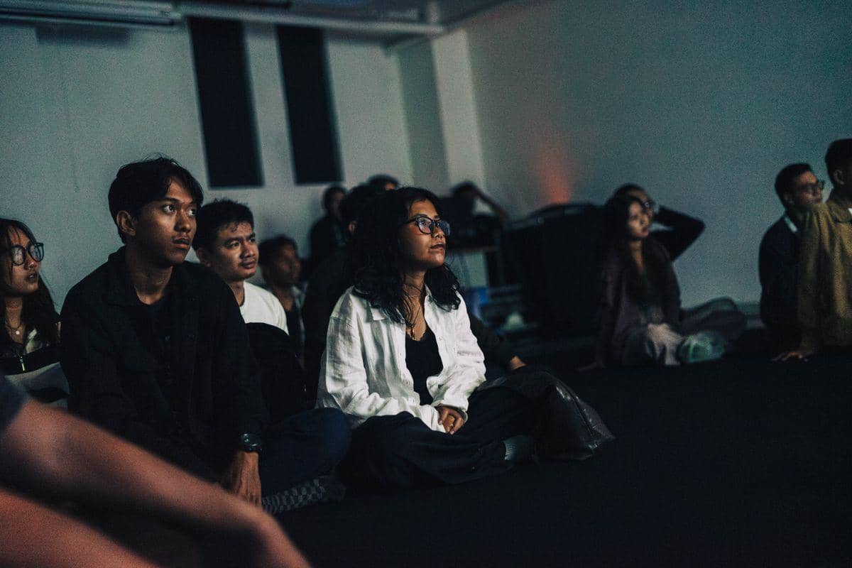 Dokumentasi arsip Kotabaru Heritage Film Festival (KHFF) dari penyelenggaraan hari pertama festival.