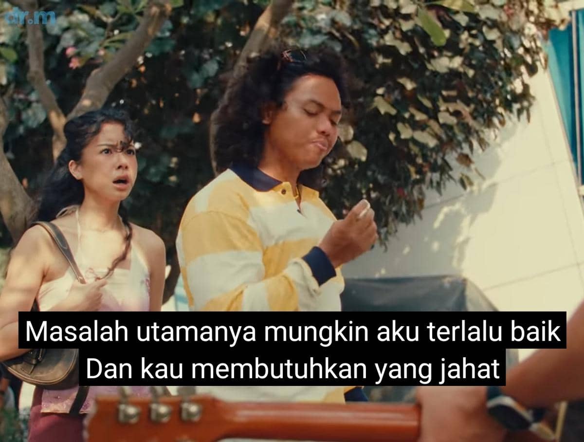 cuplikan video klip "Cinta Diri Sendiri"