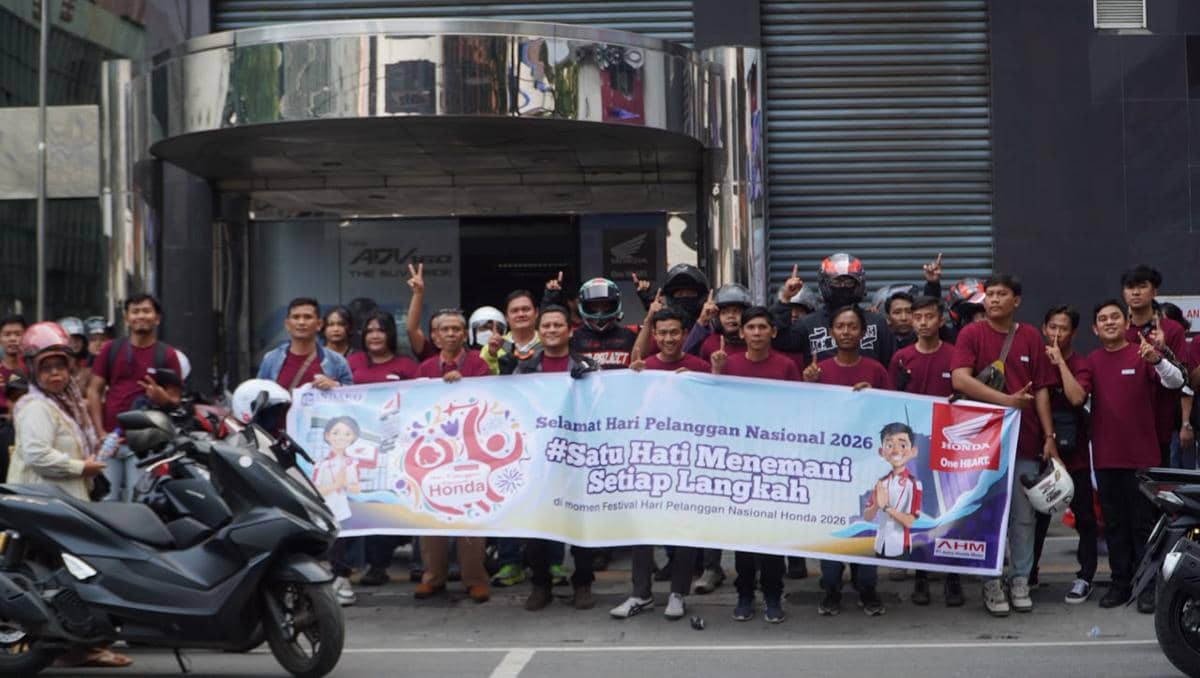 Hari Pelanggan Nasional, Honda Hadir Temani Setiap Langkah 