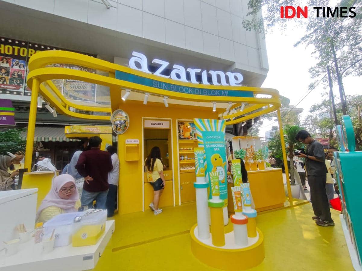 Gaet Karakter Nailoong, Azarine Ajak Gen Z Usir Burnout di Blok M