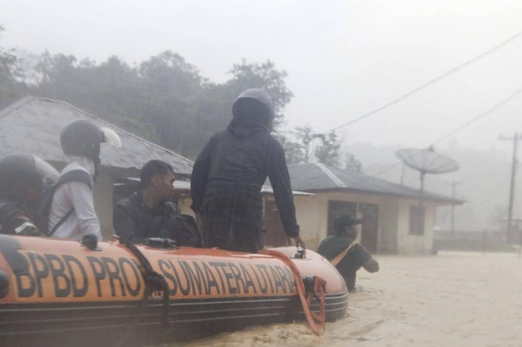 Banjir Kembali Melanda Tapanuli Tengah, 37 Warga Dievakuasi