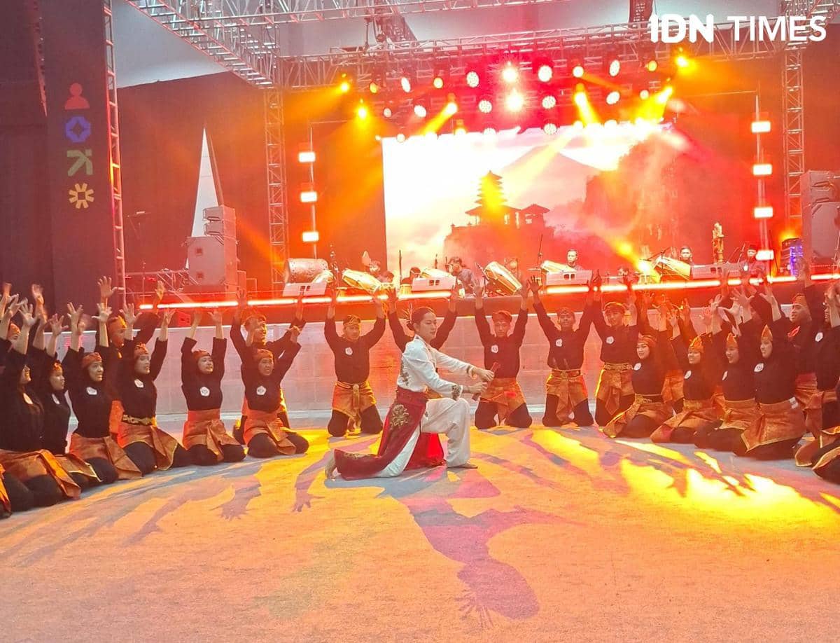 Penampilan Pencak Silat di Indonesia Sports Summit (ISS) 2026 (IDN Times/Margith Damanik)