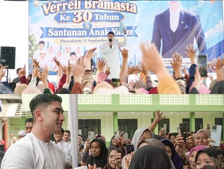 Verrell Bramasta ultah ke-30