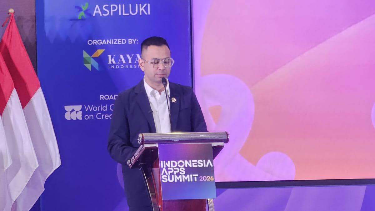 Menteri Ekonomi Kreatif, Teuku Riefky Harsya membuka gelaran InApps 2026 di ICE BSD
