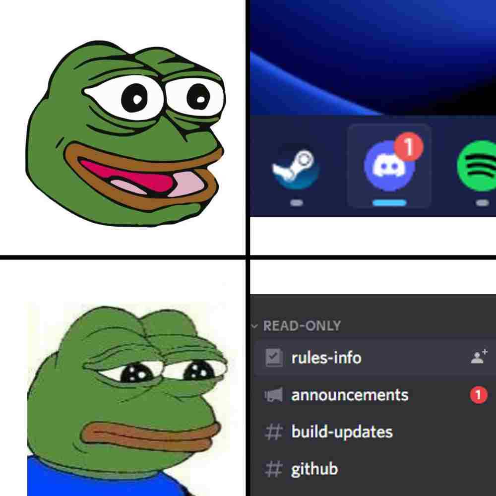 meme kartun tentang notifikasi