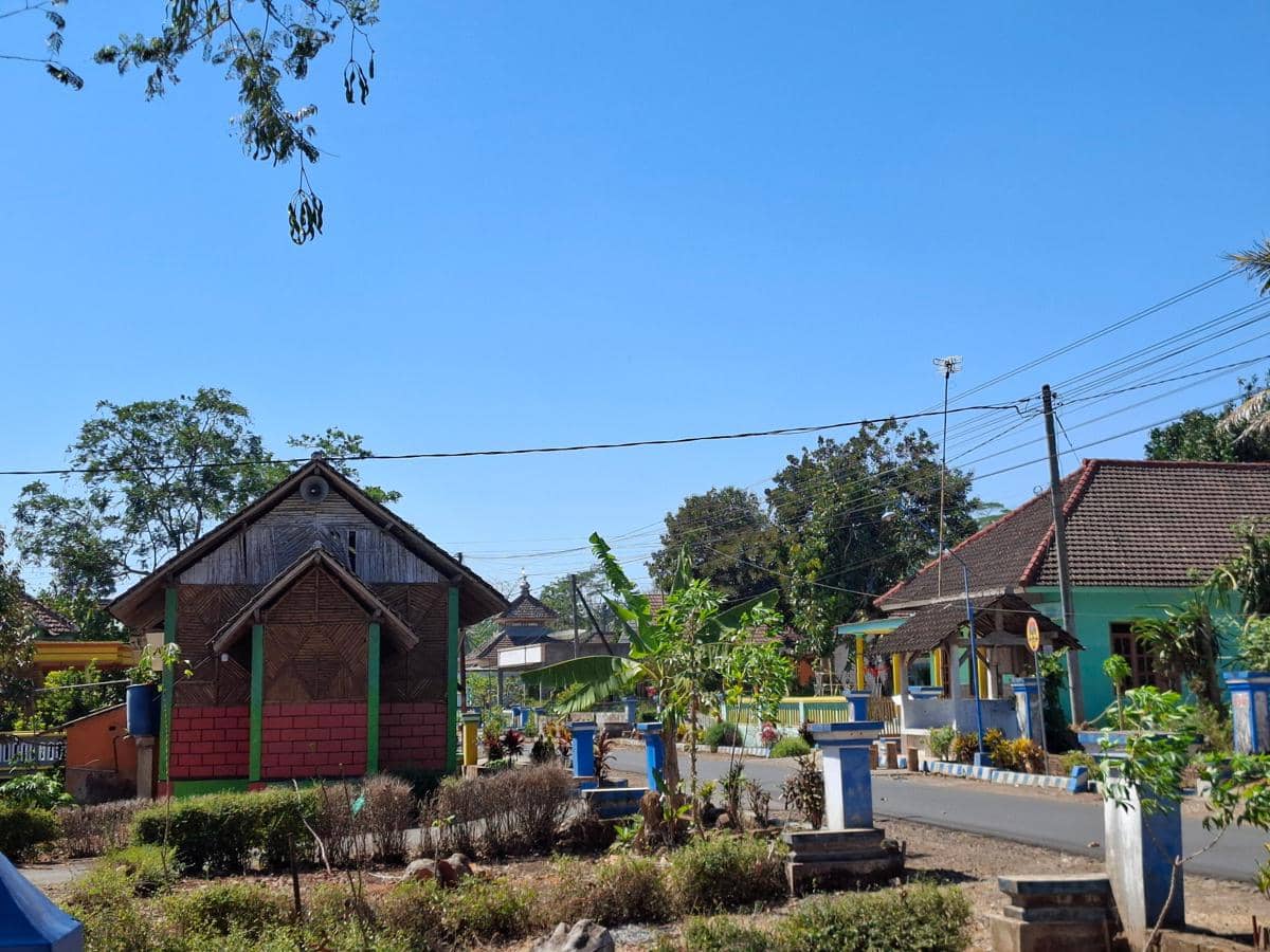 Suasana Desa Sumberejo di Kecamatan Gedangan, Kabupaten Malang, dalam dokumentasi lapangan IDN Times.