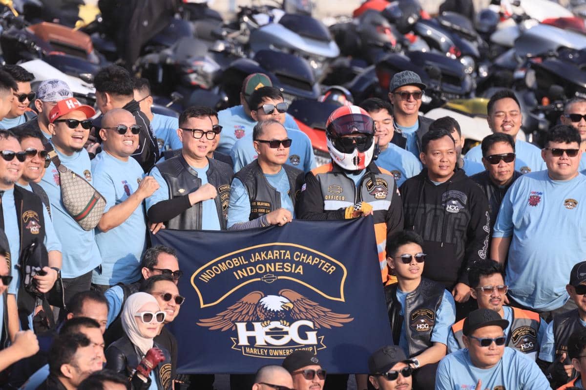 HOG Indomobil Chapter Jakarta Gelar Touring Jakarta-Bali