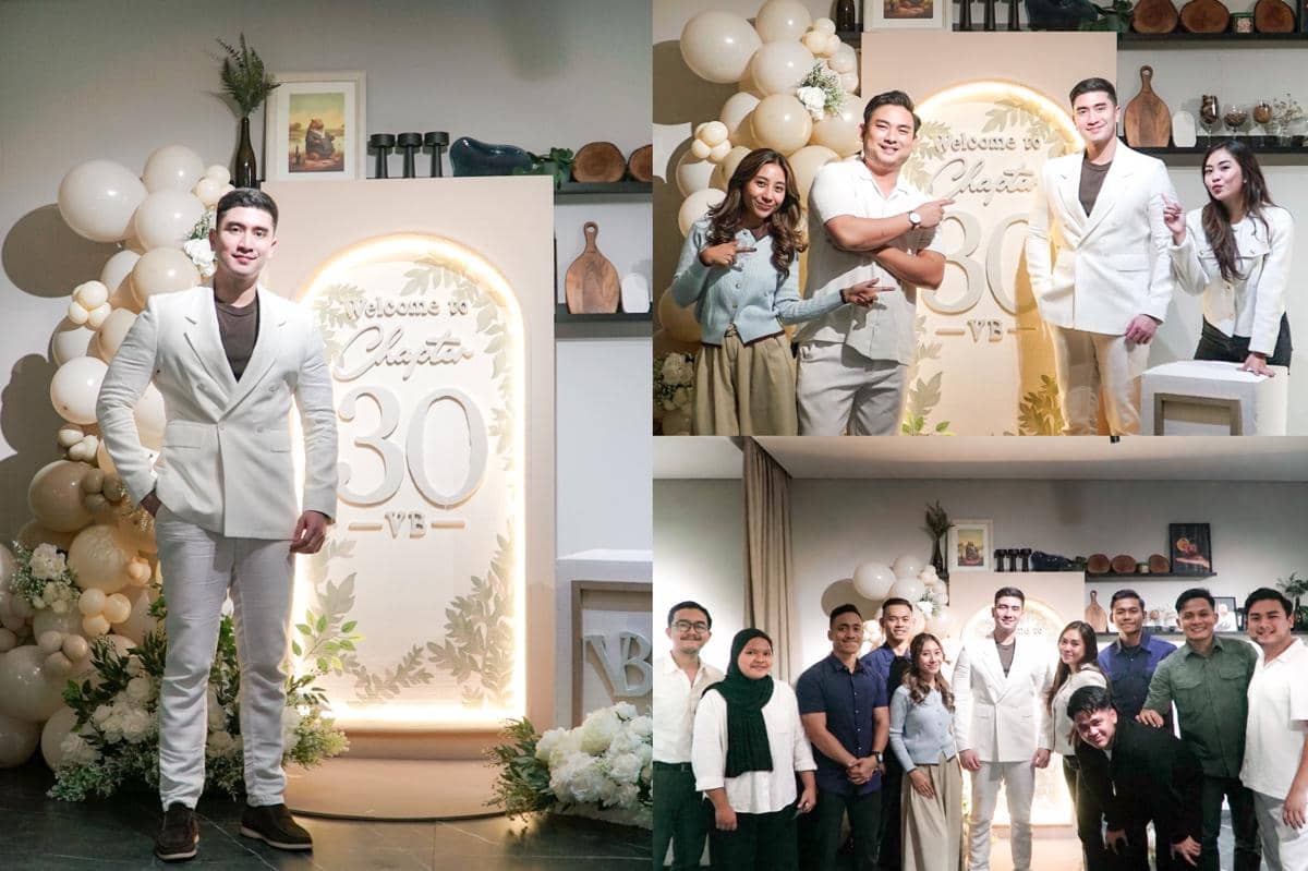 Ide Dekorasi Ulang Tahun ala Verrell Bramasta, Elegan Bernuansa Putih