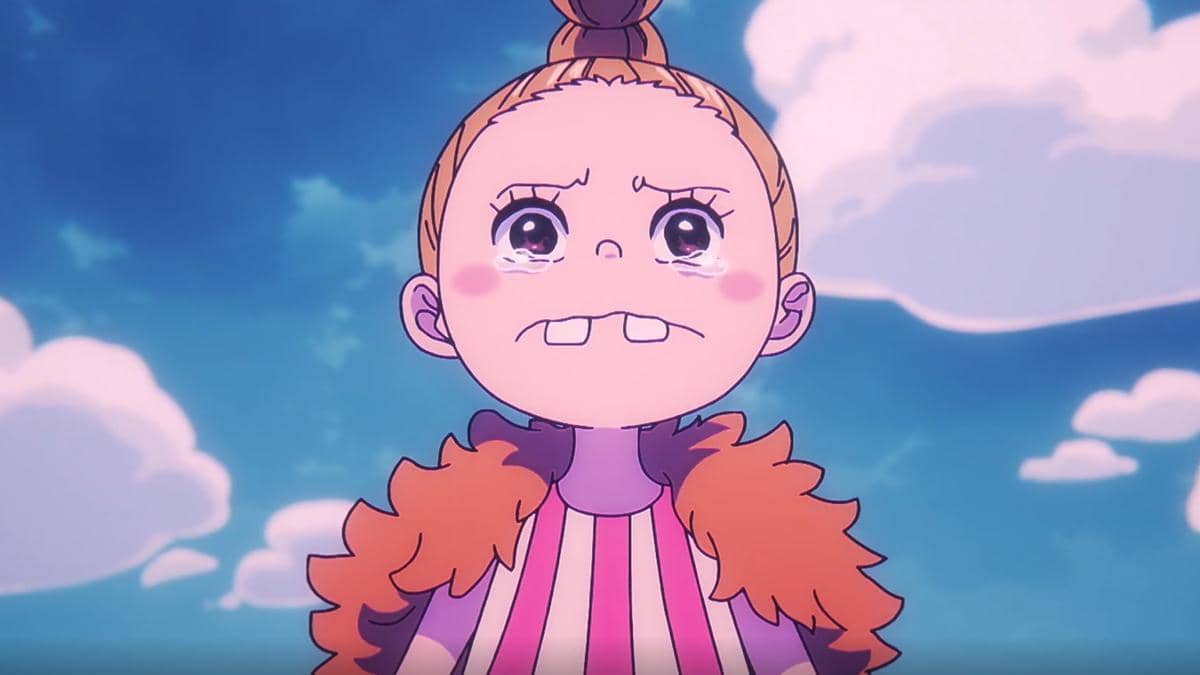 Ronja tampak emosional saat menyatakan lebih baik mati daripada melihat sekolahnya hancur dalam One Piece.