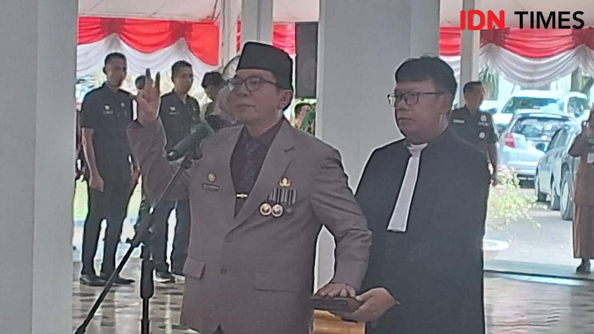 Halson Nainggolan Jadi Sekda Kabupaten Lebak Definitif (Dok. IDN Times/Dentar)