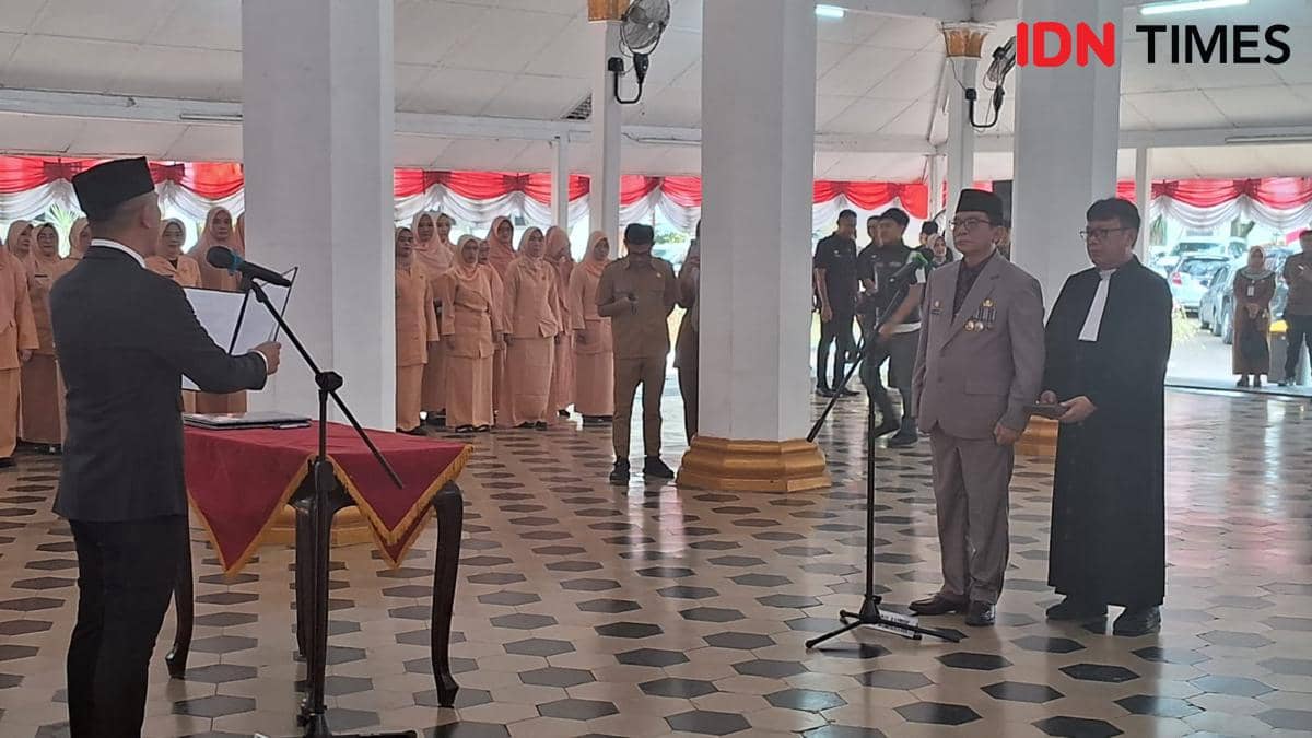 Halson Nainggolan Jadi Sekda Kabupaten Lebak Definitif (Dok. IDN Times/Dentar)