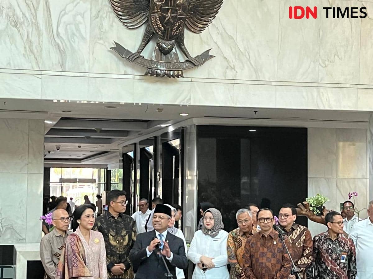 Suahasil Nazara Disambut Meriah di Kemenkeu usai Dilantik Jadi Menkeu