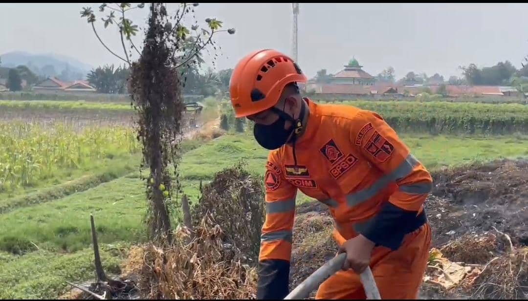 TPA Galuga Bogor Masih Terbakar, 8,4 Hektare Lahan Hangus