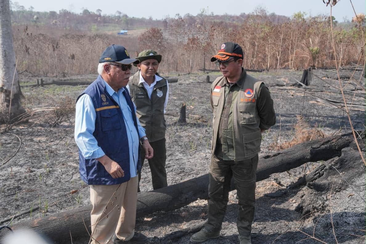 Hotspot Karhutla Kaltim Masih Tinggi, Modifikasi Cuaca dan Water Bombing Dikerahkan