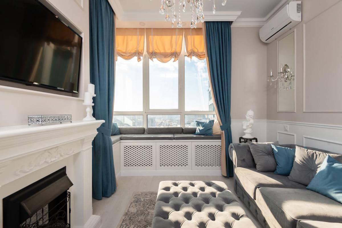 ilustrasi interior apartemen minimalis