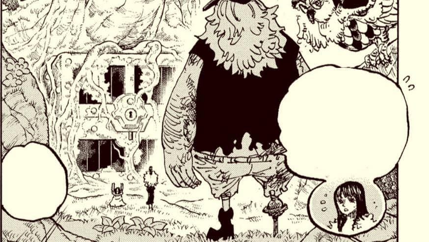Kotak misterius Biblo yang membangkitkan spekulasi dalam materi One Piece dari Eiichiro Oda dan Shueisha.