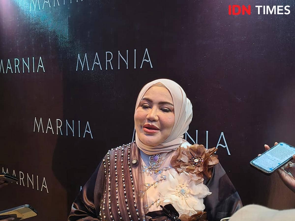 Kehadiran brand kosmetik Marnia di Medan dalam dokumentasi liputan IDN Times oleh Indah Permata Sari.