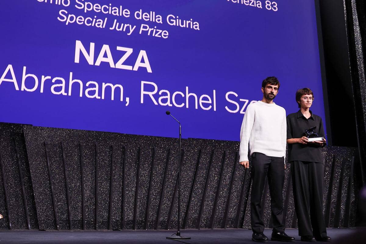 Pembuat Film NAZA, Yuval Abraham (kanan) dan Rachel Szor (kiri).