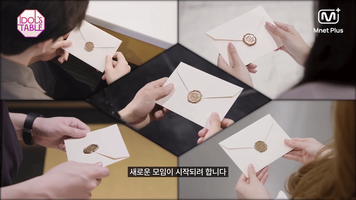 cuplikan teaser IDOL'S TABLE