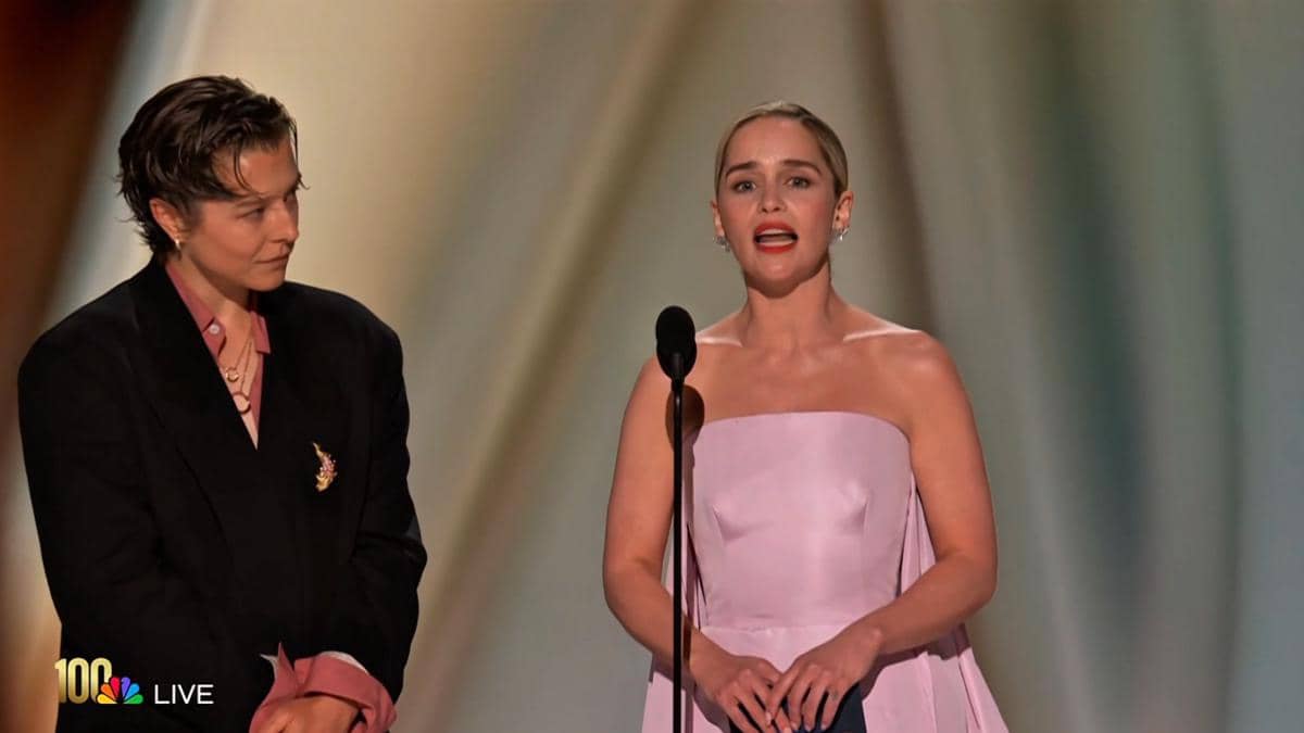 Dokumentasi NBC menangkap momen berkesan dalam rangkaian Emmy Awards 2026 pada acara penghargaan televisi.